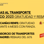 Todo sobre las ayudas al transporte público en Madrid 2023: Cercanías Renfe y Consorcio Regional de Transportes
